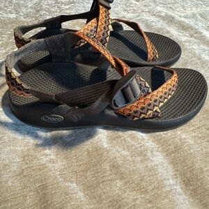 Chaco Brown and Orange Sandals